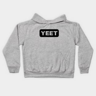 YEET (black) Kids Hoodie